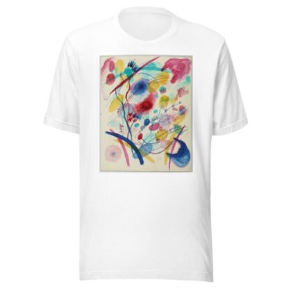 Composition in red, blue, green and yellow by Wassily Kandinsky T-Shirt
