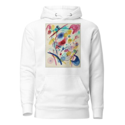 Composition in red, blue, green and yellow by Wassily Kandinsky Hoodie