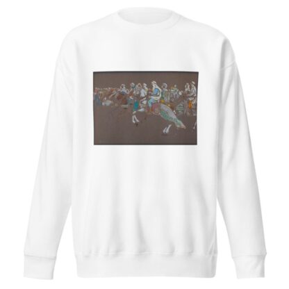 Arab cavalry by Wassily Kandinsky Sweatshirt