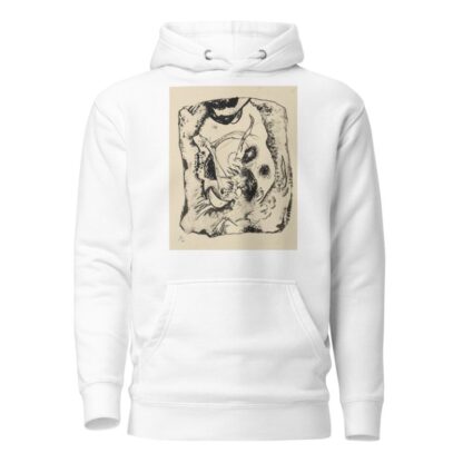 Drawing for ‘Bild auf hellem Grund’ by Wassily Kandinsky Hoodie