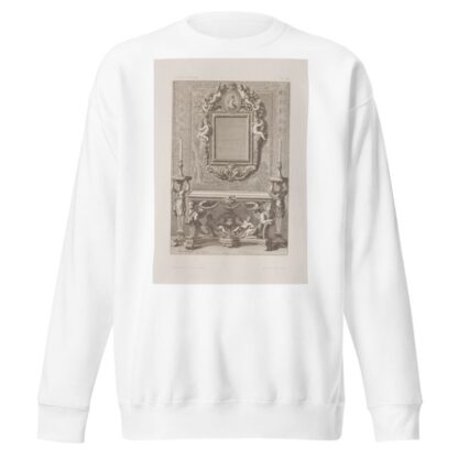 Design for table, two candlesticks, and mirror by André-Charles Boulle Sweatshirt