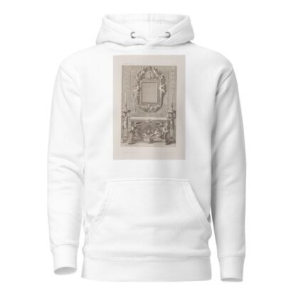 Design for table, two candlesticks, and mirror by André-Charles Boulle Hoodie