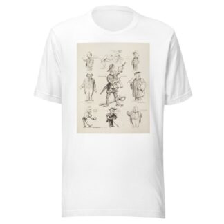 Composite celebrities by William Henry Walker T-Shirt