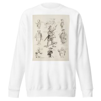 Composite celebrities by William Henry Walker Sweatshirt