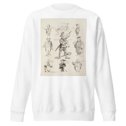 Composite celebrities by William Henry Walker Sweatshirt