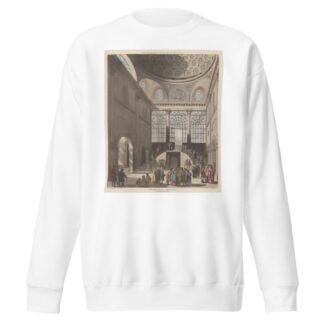 Session House, Clerkenwell by Thomas Rowlandson Sweatshirt