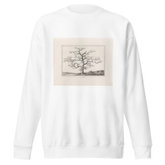 An essay on trees in landscape by E. Kennion Sweatshirt