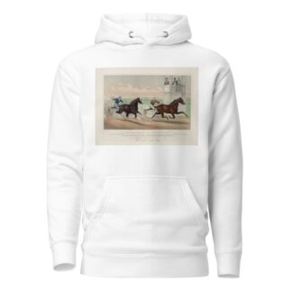A third heat in two sixteen!!; Judge Fullerton and Goldsmith Maid in their great trot at East Saginaw, Mich. July 16th. 1874 by John Cameron Hoodie