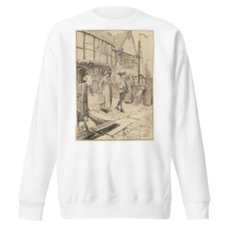 The Sunday Walk by Edwin Austin Abbey Sweatshirt