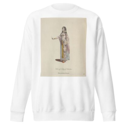 Habit of a lady of Indostan. Femme des Indes Orientales 2 by Charles Grignion Sweatshirt