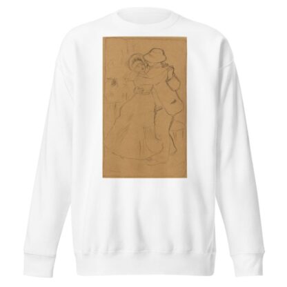 La danse à bougival by Pierre-Auguste Renoir Sweatshirt