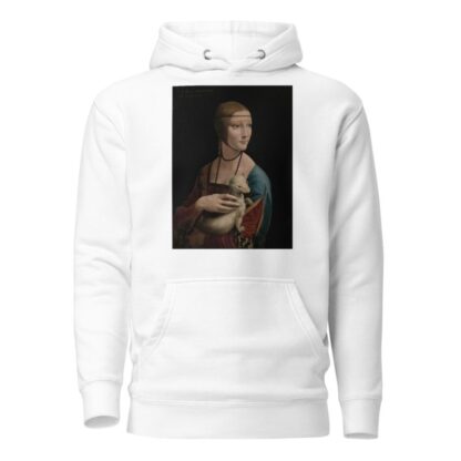 Lady with an Ermine – Portrait of Cecilia Gallerani by Leonardo da Vinci Hoodie