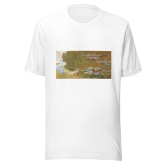 The Water Lily Pond, c. 1917-19 by Claude Monet T-Shirt
