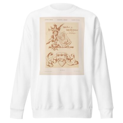Allegorien und Embleme Vol. II Pl.085 by Albert Ilg Sweatshirt