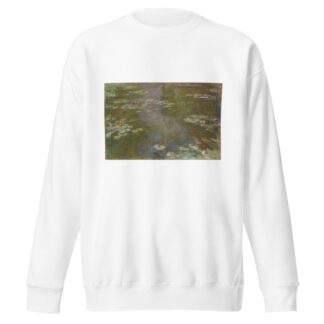 Water Lily Pond by Claude Monet Sweatshirt