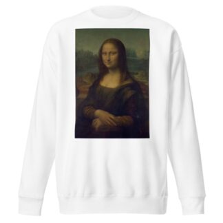 The Mona Lisa by Leonardo da Vinci Sweatshirt