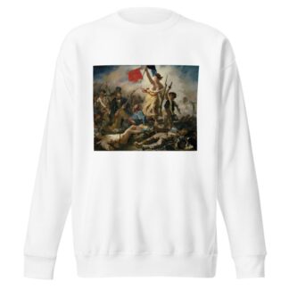 Liberty Leading the People by Eugène Delacroix Sweatshirt