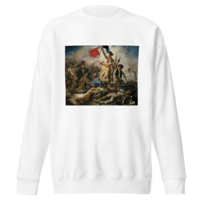 Liberty Leading the People by Eugène Delacroix Sweatshirt