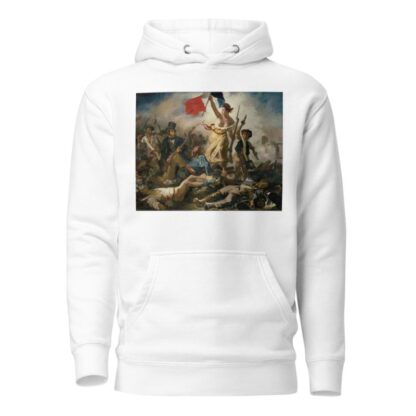 Liberty Leading the People by Eugène Delacroix Hoodie