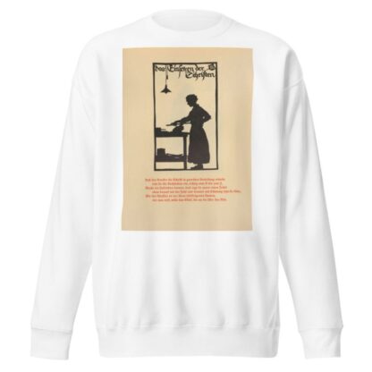 Die Schriftgiesserei im Schattenbild Pl.17 by Rudolf Koch Sweatshirt