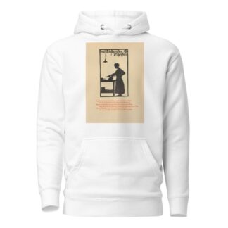 Die Schriftgiesserei im Schattenbild Pl.17 by Rudolf Koch Hoodie
