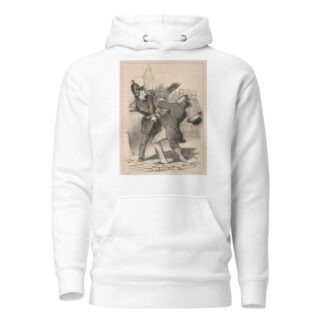 Friends of the Peace – Result of Speech of Coquerel by Honoré Daumier Hoodie