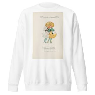 Flower Children pl51 by Marion T. Ross Sweatshirt