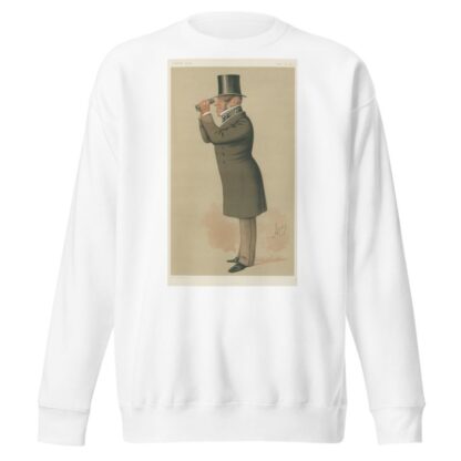 Turf Devotees; ‘G. P.’, Mr. George Payne, September 18, 1875 by Carlo Pellegrini Sweatshirt