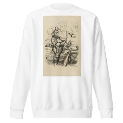 T.R. ‘Who isn’t for me is against me’ by Oscar Edward Cesare Sweatshirt