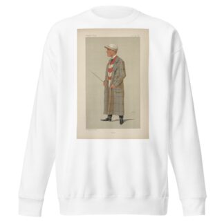 Jockeys of the Victorian and Edwardian Turf executed by Spy and others for the ‘Vanity Fair’ Series by Vincent Robert Alfred Brooks Sweatshirt