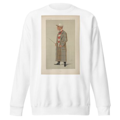 Jockeys of the Victorian and Edwardian Turf executed by Spy and others for the ‘Vanity Fair’ Series by Vincent Robert Alfred Brooks Sweatshirt