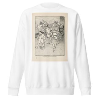 The Marvelous Land of Oz Pl.23 by John Rea Neill Sweatshirt