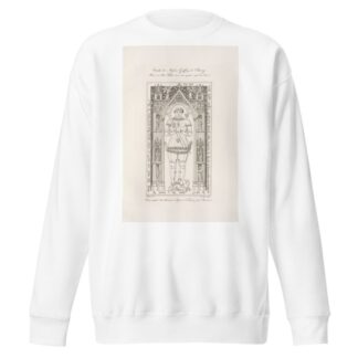 Tombe de messire Geoffroy de Charney. by Nicolas Xavier Willemin Sweatshirt