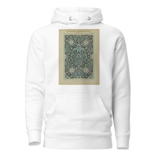 Les principaux ornaments des tissus jusqu’au XIXme siècle Pl.38 by Friedrich Fischbach Hoodie