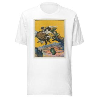 The tug of war by Frank Arthur Nankivell T-Shirt