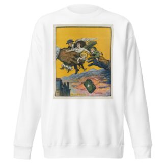 The tug of war by Frank Arthur Nankivell Sweatshirt