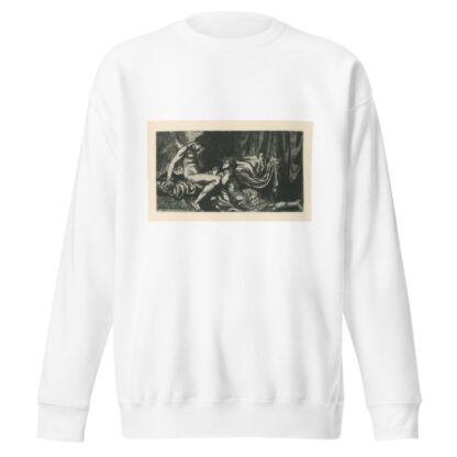 Psyché prosí Amora by Max Klinger Sweatshirt