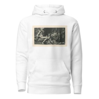 Psyché prosí Amora by Max Klinger Hoodie