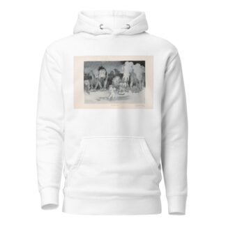 The power of love by Charles Dana Gibson Hoodie