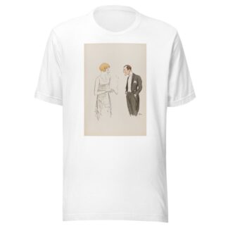 un personnage masculin et un personnage féminin by Georges Goursat (Sem) T-Shirt