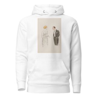 un personnage masculin et un personnage féminin by Georges Goursat (Sem) Hoodie