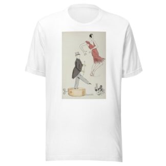 L’abbé Mugnier et Boni de Castellane dansant au son du banjo by Georges Goursat (Sem) T-Shirt