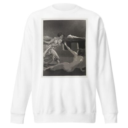 Drohung by Max Klinger Sweatshirt