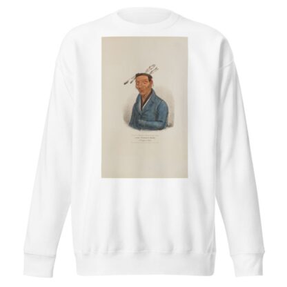 CAW-TAA-WAA-BE-TA or the Snagle’d Tooth; A Chippewa Chief by James Otto Lewis Sweatshirt