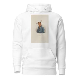 CAW-TAA-WAA-BE-TA or the Snagle’d Tooth; A Chippewa Chief by James Otto Lewis Hoodie
