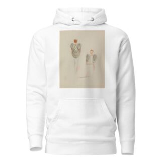 Boléro gris clair avec empiècement de fourrure by Jeannette Hoodie