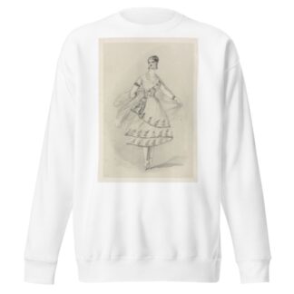 La bayadère by Alfred Edward Chalon Sweatshirt