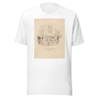 Maunder’s Fish-Shop, Chelsea by James Abbott McNeill Whistler T-Shirt