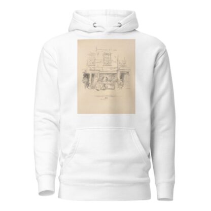 Maunder’s Fish-Shop, Chelsea by James Abbott McNeill Whistler Hoodie