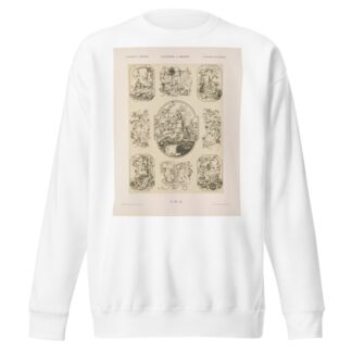 Allegorien und Embleme Vol. II Pl.029 by Albert Ilg Sweatshirt